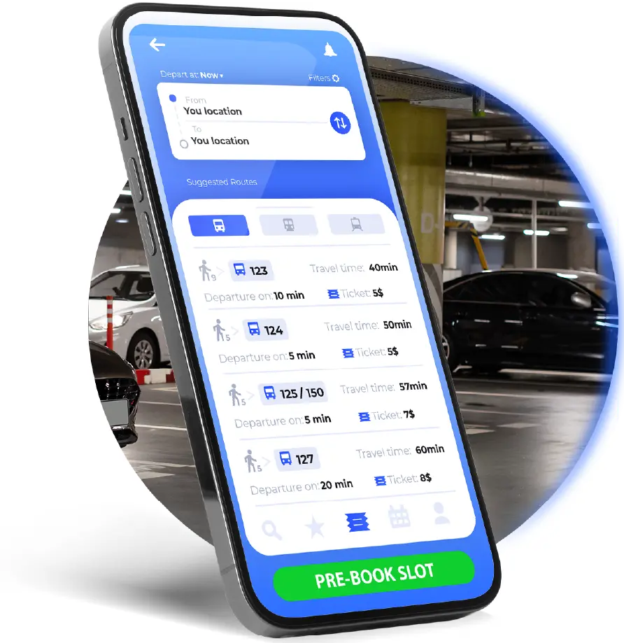 Pre-Book Parking Solutions